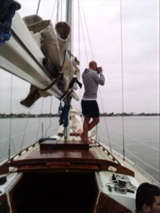 Photo on a sailboat